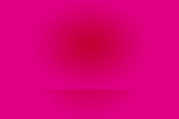 Fondo de sala de estudio rosa claro liso vacío abstracto, uso como montaje para exhibición de productos, banner, plantilla.