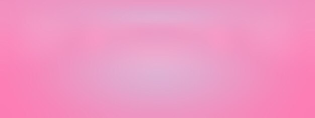 El fondo de la sala de estudio rosa claro liso vacío abstracto se utiliza como montaje para la visualización del productobannertemp