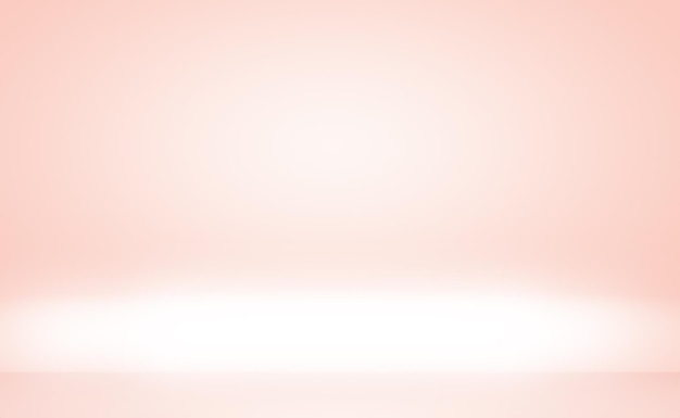 Foto gratuita el fondo de la sala de estudio rosa claro liso vacío abstracto se utiliza como montaje para la visualización del productobannertemp