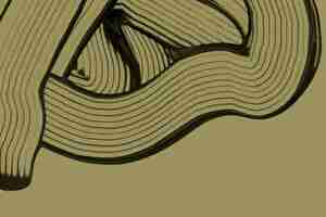 Foto gratuita fondo de textura abstracta de bricolaje en arte experimental de patrón ondulado verde