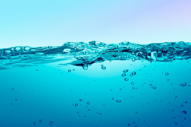 Foto gratuita fondo de textura de agua dulce, líquido transparente