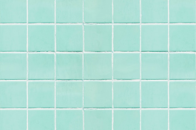 Foto gratuita fondo de textura de azulejos cuadrados verde