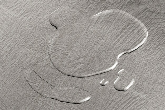 Fondo de textura gris, gotas de agua