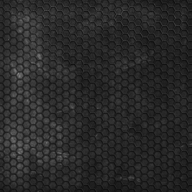 Fondo de textura Grunge con patrón hexagonal