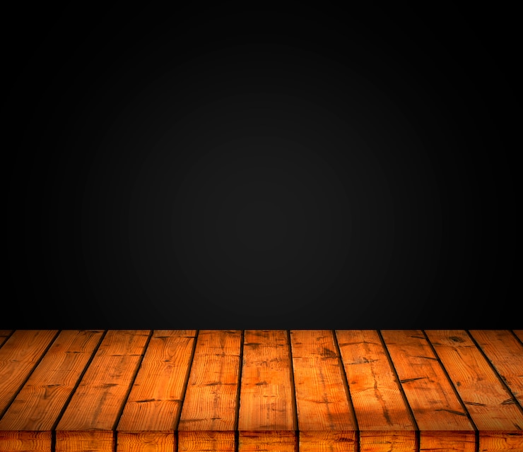 Foto gratuito fondo de textura de madera con degradado oscuro.