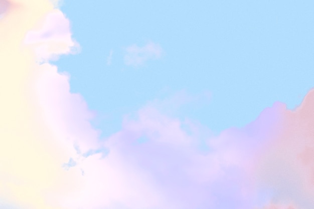 Fondo con textura de nube pastel colorido