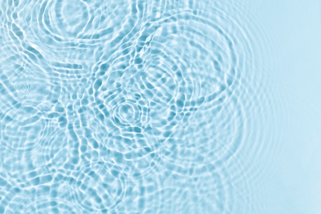 Fondo de textura de ondulación de agua, diseño azul