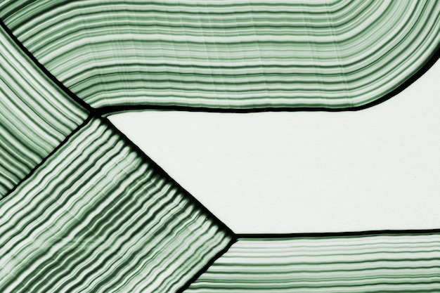 Fondo de textura ondulada de bricolaje en arte abstracto experimental verde