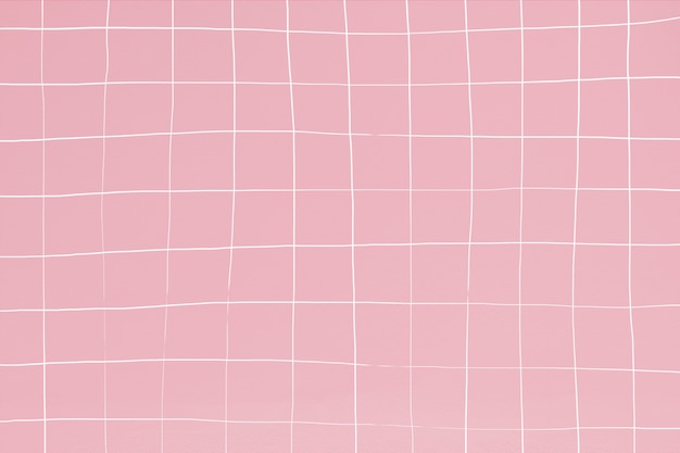 Fondo de textura de pared de azulejo rosa distorsionado