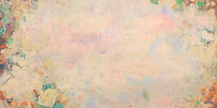 Foto gratuito fondo de textura de pared floral crema