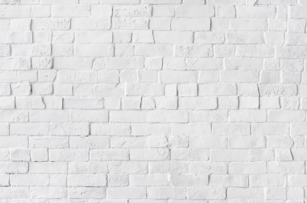 Fondo de textura de pared de ladrillo blanco