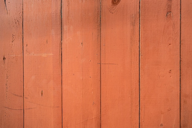 Fondo y textura de la pared de madera naranja.