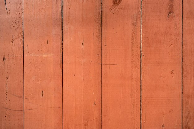 Fondo y textura de la pared de madera naranja.