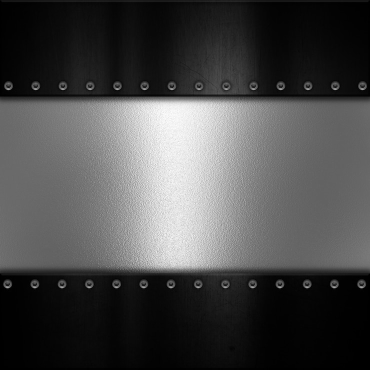 Foto gratuito fondo de textura de placa de metal con remaches