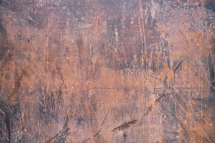 Foto gratuito fondo de textura de superficie de chapa de hierro envejecido o idea de decoración de interiores en parques y lugares públicos concepto de salpicadura de fondo