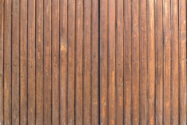 Fondo y textura de la tabla de madera marrón.