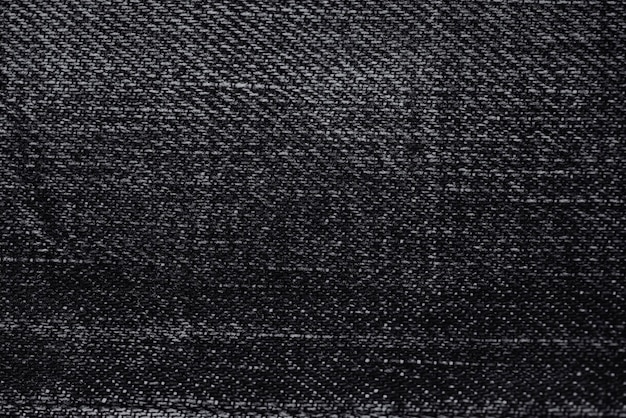 Fondo de textura de tela de jeans negros