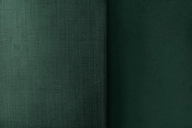 Fondo de textura de tela de tejido mate verde