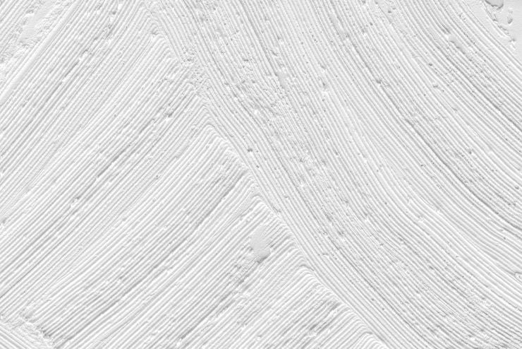 Foto gratuito fondo de textura de trazo de pincel blanco abstracto
