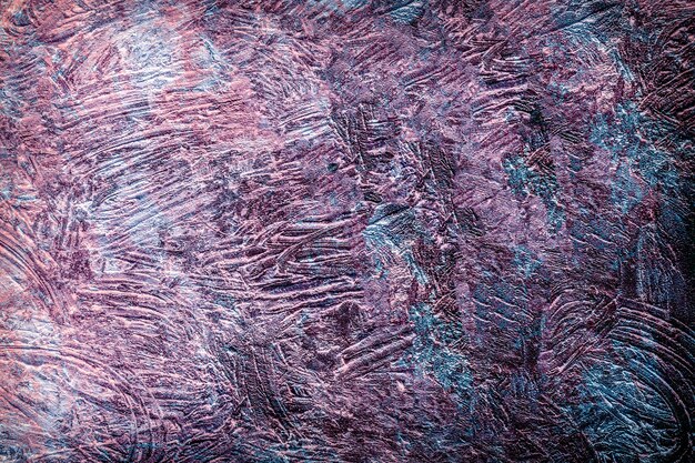 Fondo de textura de trazo de pincel de pintura de aceite púrpura