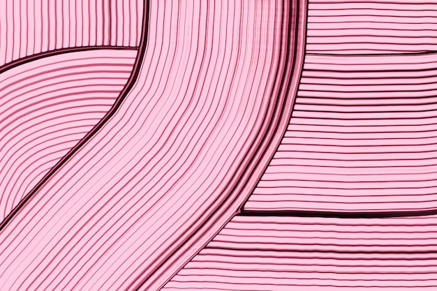 Foto gratuita fondo texturizado rosa acrílico en arte creativo abstracto de patrón ondulado
