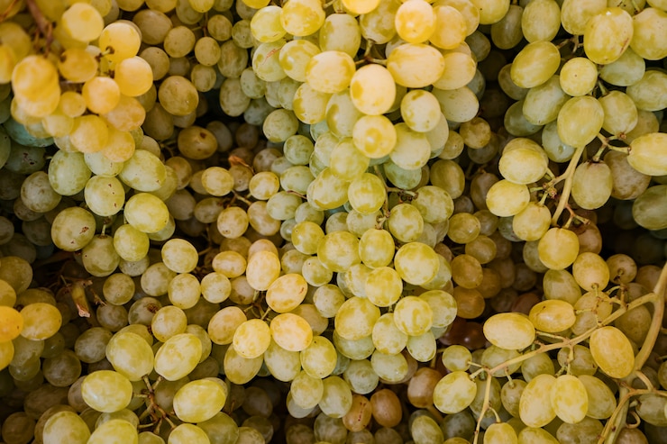 Foto gratuito fondo de uvas frescas