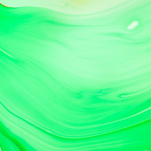 Fondo verde liso abstracto en aceite