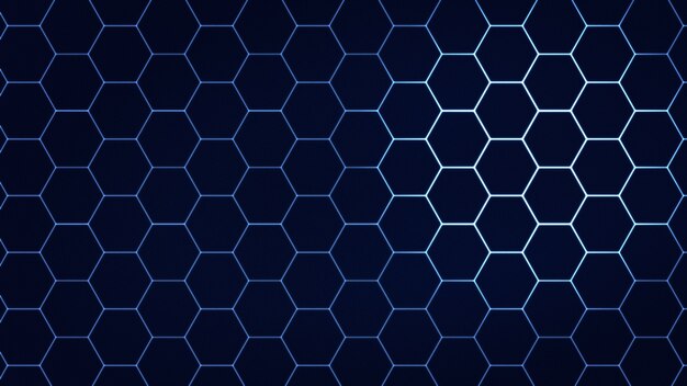Fondos hexadecimales oscuros para redes
