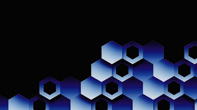 Fondos hexagonal gradiente para la creación de redes