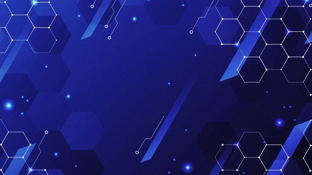 Fondos hexagonales geométricos para redes
