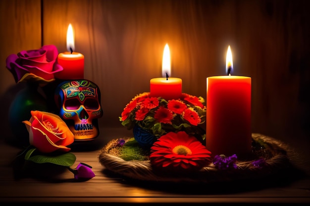 Foto gratuita fondos de pantalla e imágenes del día de los muertos