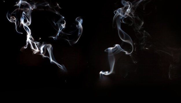 Foto gratuita formas abstractas de humo