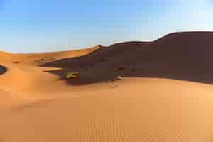 Foto gratuita foto de dunas en el desierto del sahara, marruecos