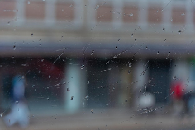 Foto gratuita fotografía de gotas de agua en vidrio