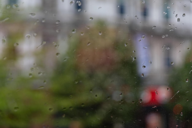 Foto gratuita fotografía de gotas de agua en vidrio