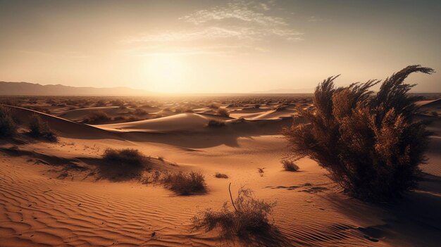 fotografía de paisajes naturales del desierto