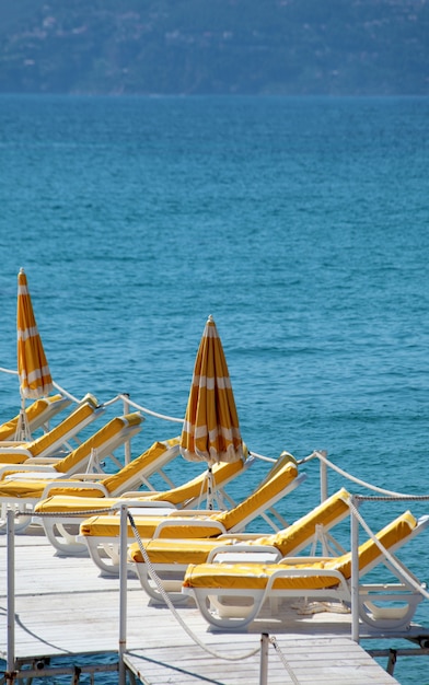 Frente de playa en cannes francia