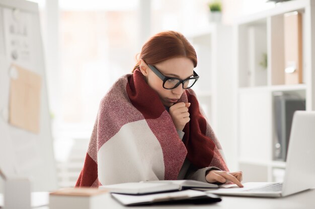 Frio en la oficina