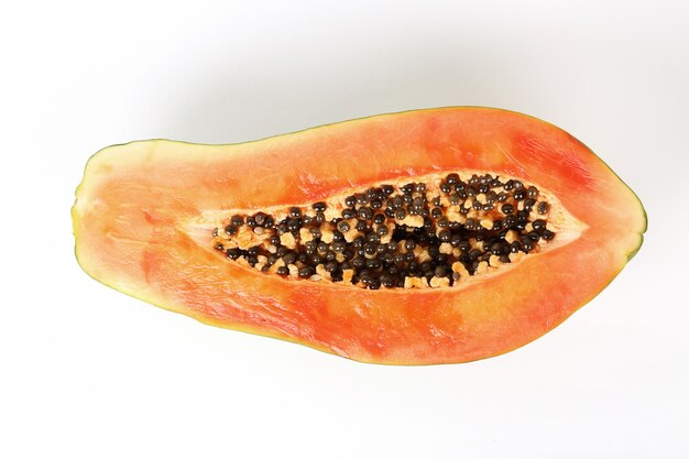 Fruta de papaya fresca