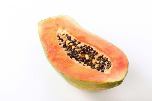 Fruta de papaya fresca