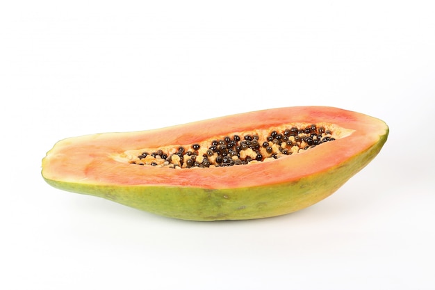 Fruta de papaya fresca