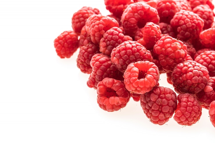 Foto gratuito frutas de frambuesa
