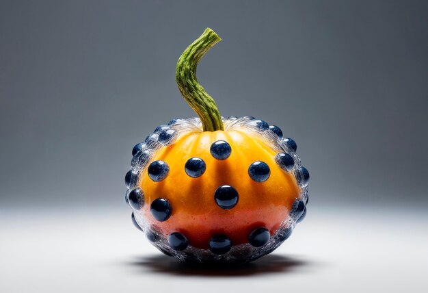 Foto gratuita frutas surrealistas en el estudio