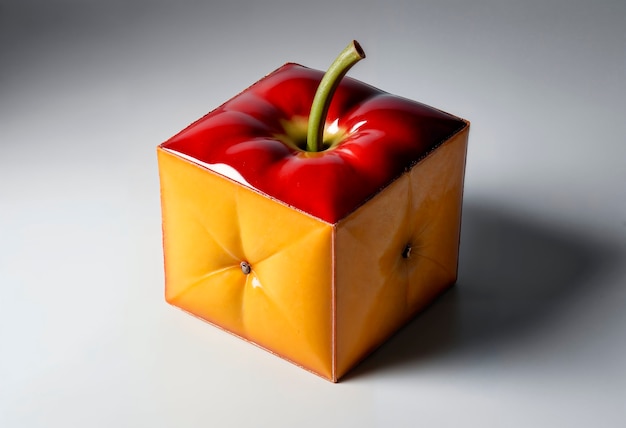 Foto gratuita frutas surrealistas en el estudio