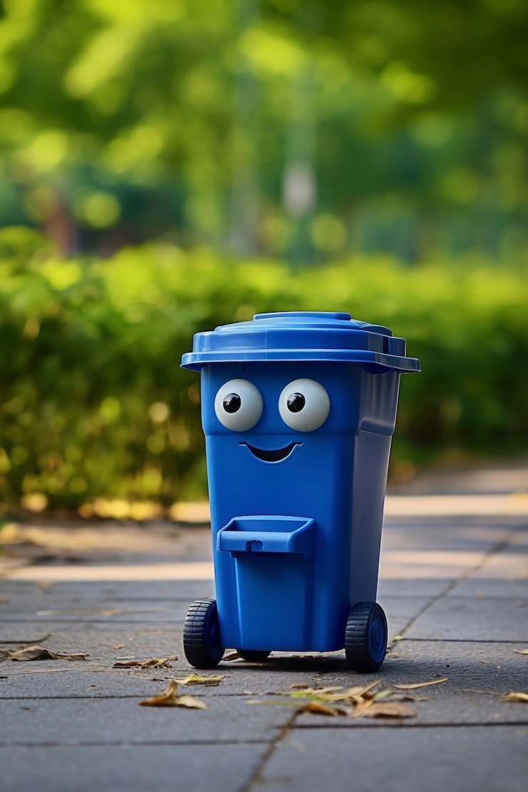 Photo Gratis funny image with bin