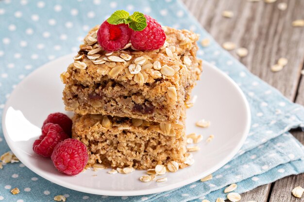 Galletas de barra de avena