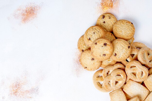 Galletas de mantequilla danesas.