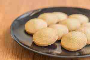 Foto gratuita galletas de mantequilla