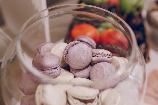 Foto gratuita galletas moradas