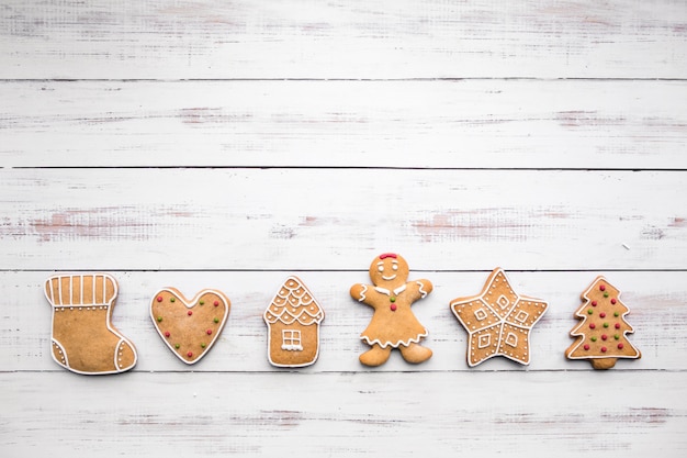 Foto gratuita galletas de navidad